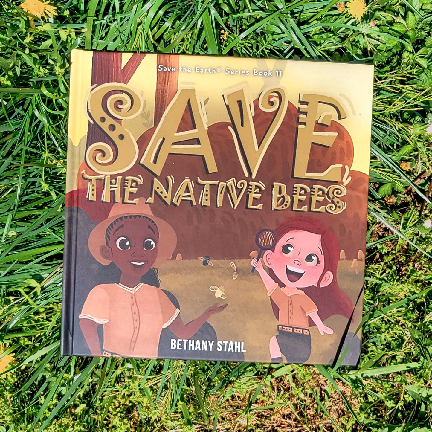 Save the Native Bees Hardcover Book