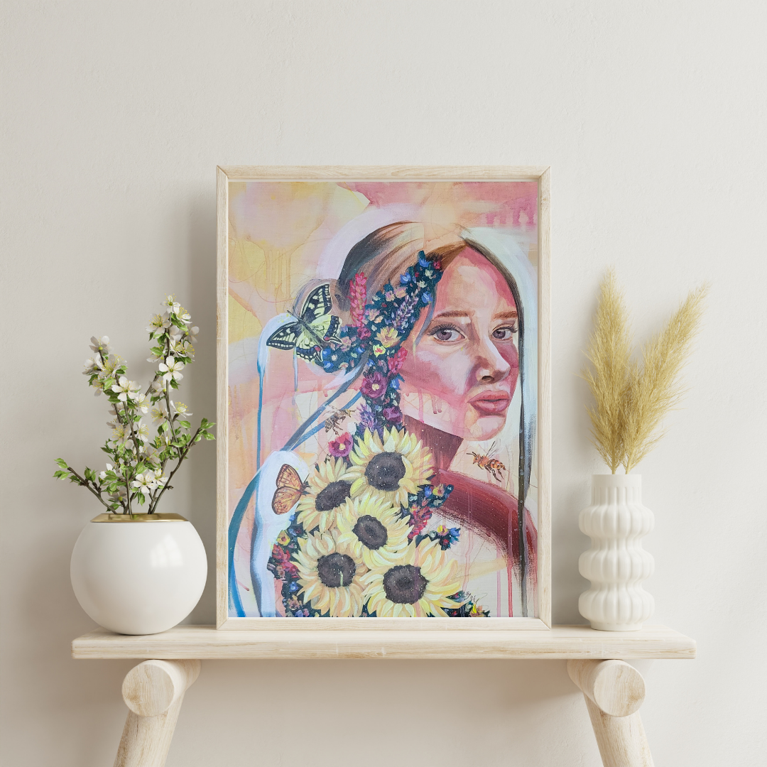It Was All Yellow Art Print