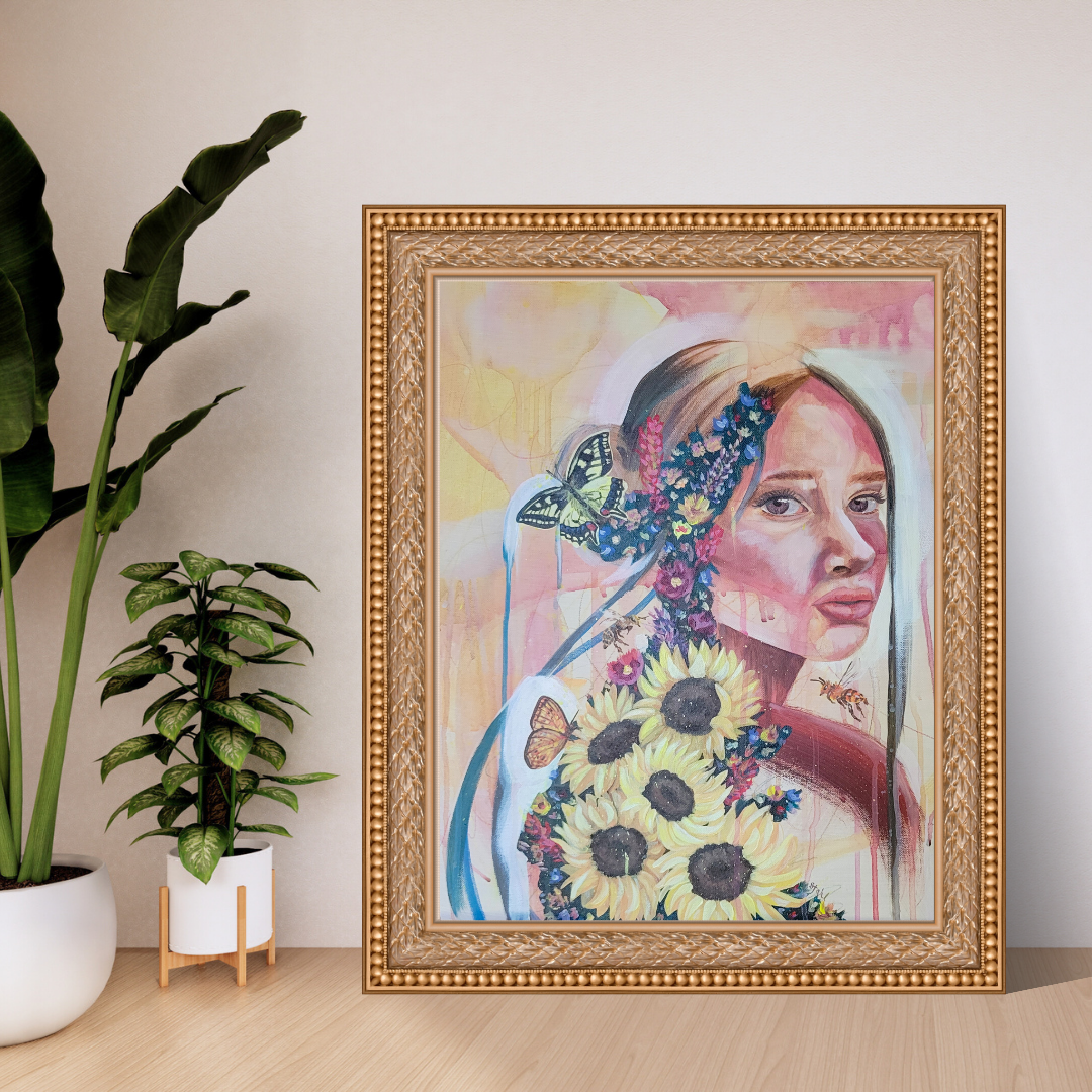 It Was All Yellow Art Print