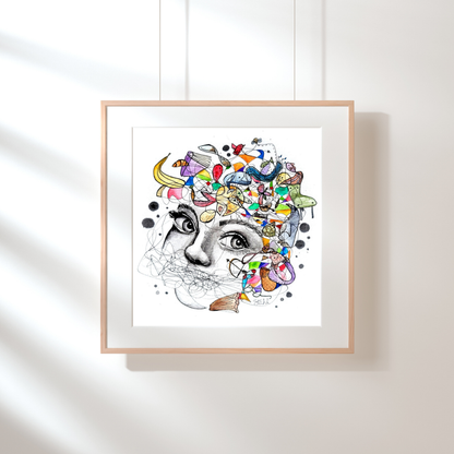 Neurodivergent Art Print
