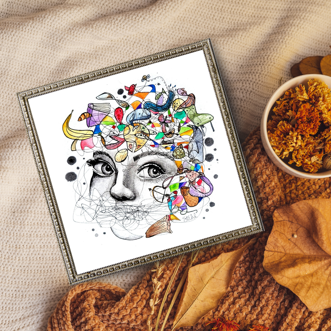 Neurodivergent Art Print