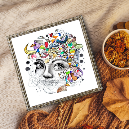 Neurodivergent Art Print